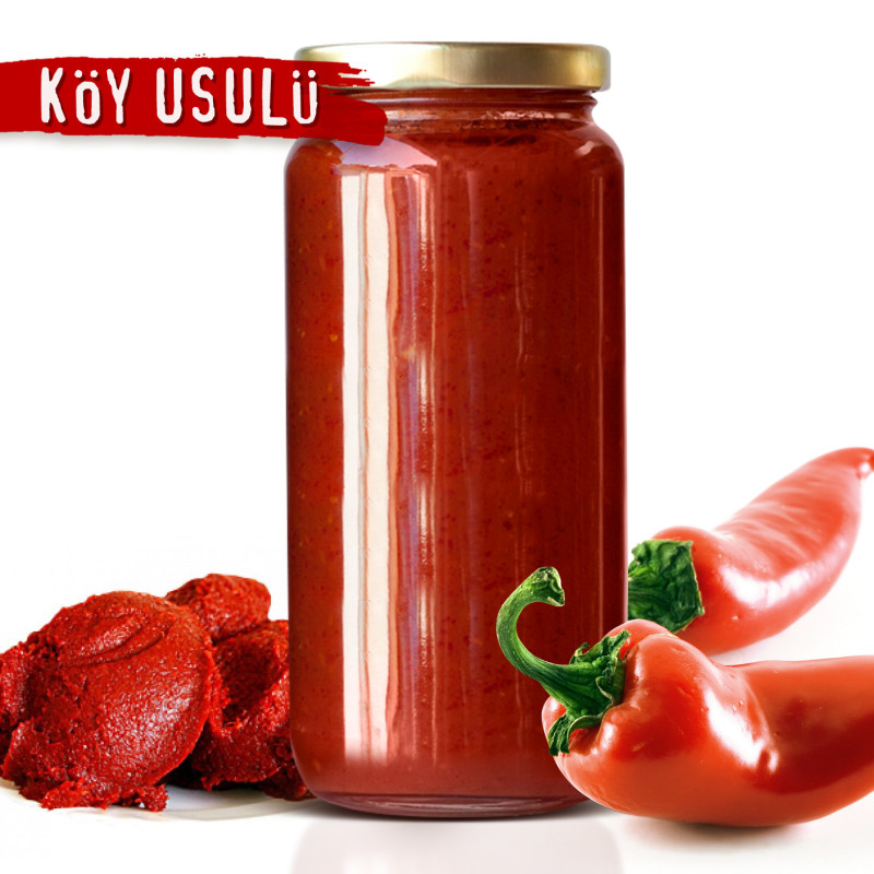 Kaynatma Biber Salçası 1 KG